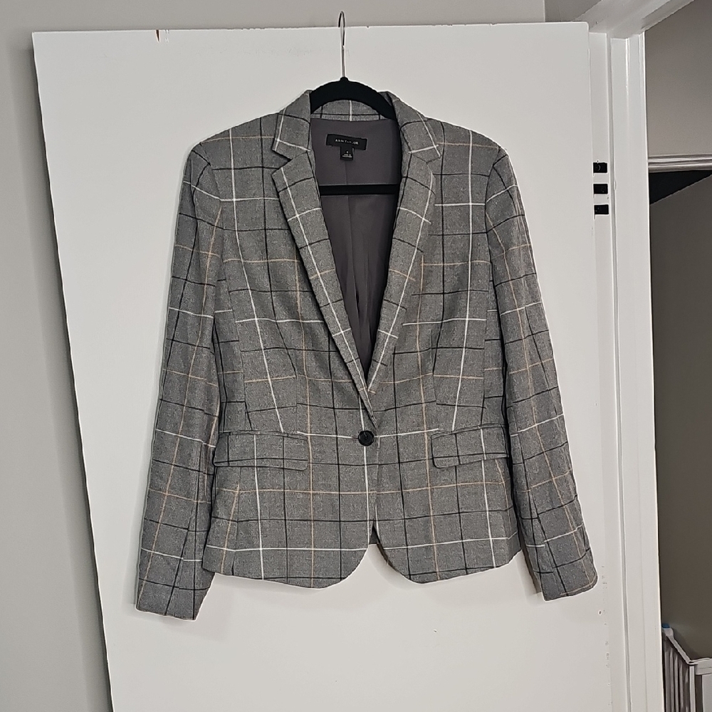 Ann Taylor Charcoal Blazer